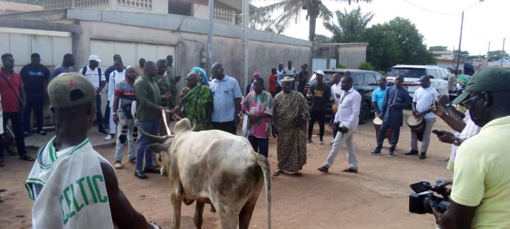 Côte d'ivoire - Bouaké : Touré Souleymane,Dg du guichet unique automobile honore le peuple baoulé depuis 10 ans